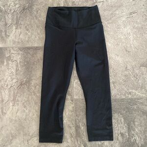Nike Cropped Black Leggings